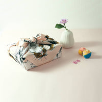 Japanese Fabric Gift Wrap/Scarf | Furoshiki | 70cm×70cm | Cat Pink